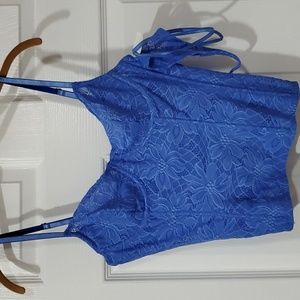 NWT FREDERICK'S OF HOLLYWOOD SEXY CORSET, THONG AND GARDER BELT 36